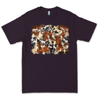 Plum cowhide background Premium Tee - Zillion Design Studio