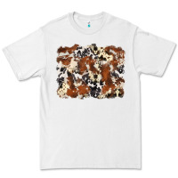 White cowhide background Premium Tee - Zillion Design Studio