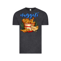 Vintage Black nuggets Vintage Tee - AdoDesignShop