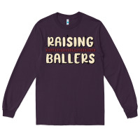 Plum raising ballers Long Sleeve Tee - MaliasSmallBusiness