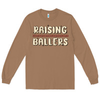 Toasted Coconut raising ballers Long Sleeve Tee - MaliasSmallBusiness