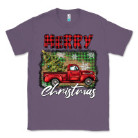Lavender merry christmas truck Classic Tee - BarkalooDesign