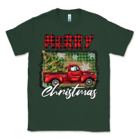 Sports Green merry christmas truck Classic Tee - BarkalooDesign