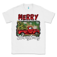 White merry christmas truck Classic Tee - BarkalooDesign