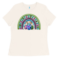 Bone easter rainbow Ladies Tee - RanaPortraitStore