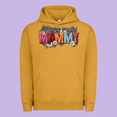 Blessed To Be Called Mammy Urban Hoodie Designed By Cowgirlartshop