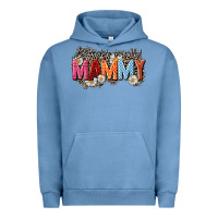 Pigment Pebble Blue Blessed to be called mammy Urban Hoodie - CowGirlArtShop