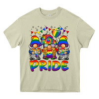 Mossy pride gnome Heavy Core Tee - BarkalooDesign