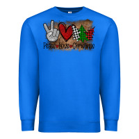 True Royal Peace Love Christmas Premium Sweatshirt - Bettercallsaul