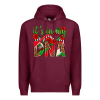 Burgundy It's In My Dna Mexico Premium Hoodie - texasbilliewilder
