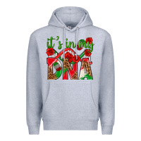 Heather Grey It's In My Dna Mexico Premium Hoodie - texasbilliewilder