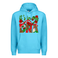 Ocean Blue It's In My Dna Mexico Premium Hoodie - texasbilliewilder