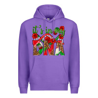 Purple It's In My Dna Mexico Premium Hoodie - texasbilliewilder