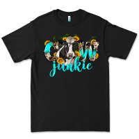 Black cow junkie Premium Tee - Zillion Design Studio