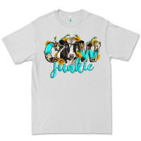 Dove Grey cow junkie Premium Tee - Zillion Design Studio