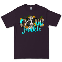 Plum cow junkie Premium Tee - Zillion Design Studio