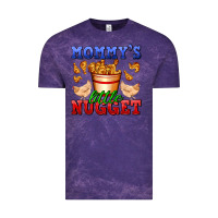 Cloud Purple mommy's little nugget Vintage Tee - AdoDesignShop
