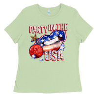 Matcha party in the usa billie wilder Ladies Tee - texasbilliewilder