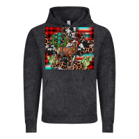 Vintage Black christmas reinder Vintage Hoodie - JahusDesignShop