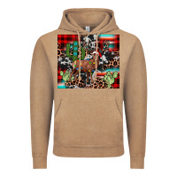 Vintage Coffee christmas reinder Vintage Hoodie - JahusDesignShop