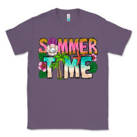 Lavender Summer Time Classic Tee - CowhideDigitalArt