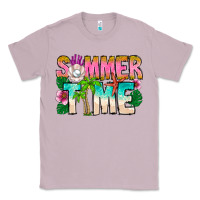 Lilac Summer Time Classic Tee - CowhideDigitalArt