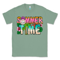 Sage Summer Time Classic Tee - CowhideDigitalArt
