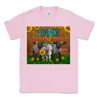 Bubblegum Pink Western Baby Sheeps Farm Life Garden Classic Tee - LillyAllenDesigns