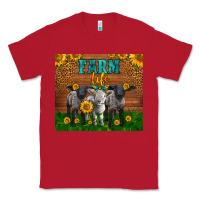 Red Western Baby Sheeps Farm Life Garden Classic Tee - LillyAllenDesigns