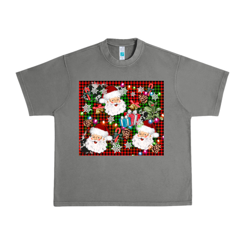 Santa Christmas Urban Heavy Tee by AdoDesignShop | Teevron