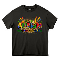 Asphalt autism accept understand love Heavy Core Tee - Zillion Design Studio