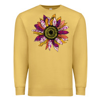 Antique Gold Sunflower Premium Sweatshirt - Bettercallsaul