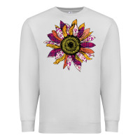 Dove Grey Sunflower Premium Sweatshirt - Bettercallsaul