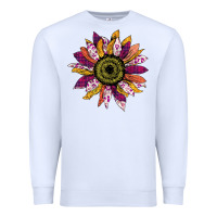 White Sunflower Premium Sweatshirt - Bettercallsaul