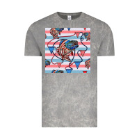 Cloud Rock american flag bass Vintage Tee - BundleAndBundleShop