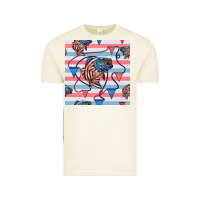 Vintage Arctic american flag bass Vintage Tee - BundleAndBundleShop