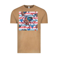 Vintage Camel american flag bass Vintage Tee - BundleAndBundleShop
