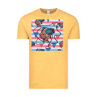 Vintage Mustard american flag bass Vintage Tee - BundleAndBundleShop