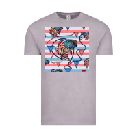 Vintage Zinc american flag bass Vintage Tee - BundleAndBundleShop
