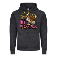 Vintage Black counting my blessings afro hands Vintage Hoodie - RanaPortraitStore