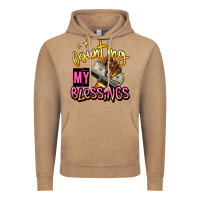 Vintage Coffee counting my blessings afro hands Vintage Hoodie - RanaPortraitStore