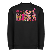 Black girl boss afro black woman Heavyweight Sweatshirt - NancyCooperArtShop