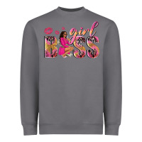 Storm girl boss afro black woman Heavyweight Sweatshirt - NancyCooperArtShop