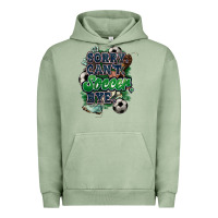 Pigment Oil Green Sorry can't Soccer bye Urban Hoodie - HowdyJamesFarm