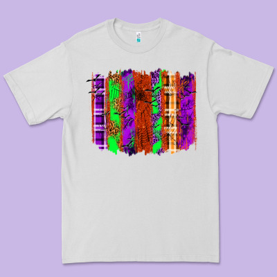 Halloween Brushstrokes Premium Tee Designed By Texasbilliewilder