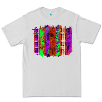 Dove Grey Halloween Brushstrokes Premium Tee - texasbilliewilder