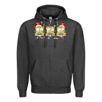 Charcoal Heather christmas school bus Zipper Hoodie - MaliasSmallBusiness