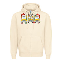 Sandshell christmas school bus Zipper Hoodie - MaliasSmallBusiness