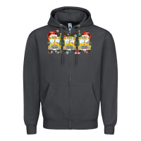 Smoke christmas school bus Zipper Hoodie - MaliasSmallBusiness