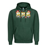 Sports Green christmas school bus Zipper Hoodie - MaliasSmallBusiness